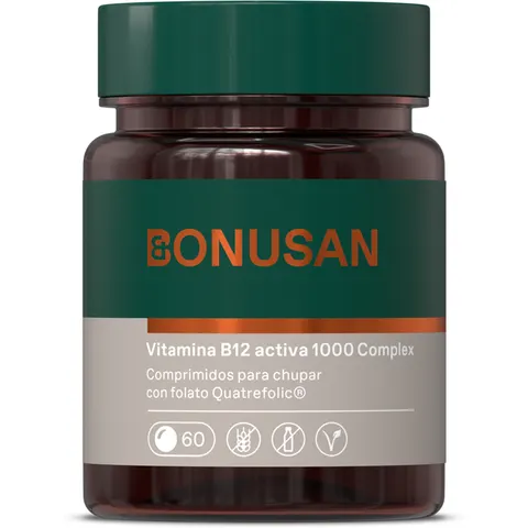 Bonusan Vitamina B12 Activa 1000mcg 60comp – imagen 3