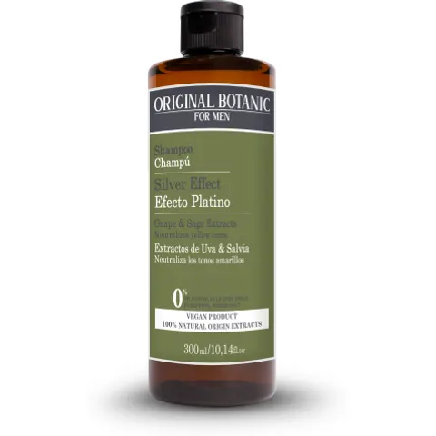 Original Botanic Men Shampoo Platinum 300 ml – imagen 3