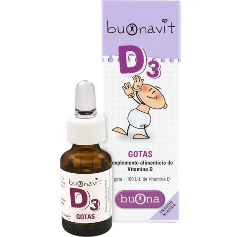 Buona vit D3 Gotas 12 ml – imagen 4