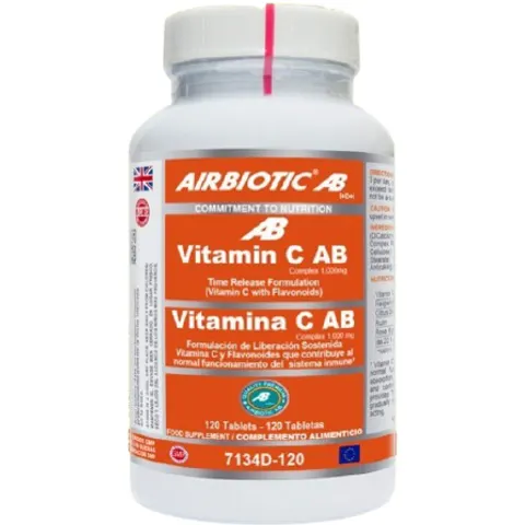 Airbiotic Vitamina C Complex 1000mg 120 Cápsulas – imagen 4