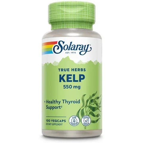 Solaray kelp 550mg. 100cap.veg. – imagen 3