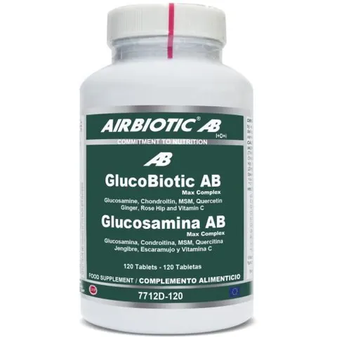 Airbiotic glucosamine Max 120 caps – imagen 3