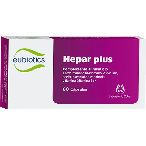 Eubiotics Hepar Plus 60 Cápsulas – imagen 3