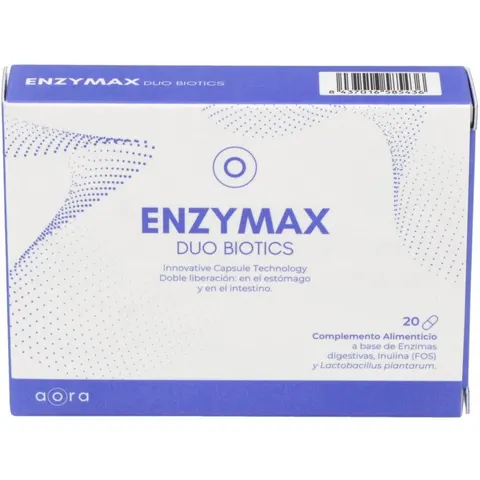 AORA Enzymax Duobiotics 20caps – imagen 3