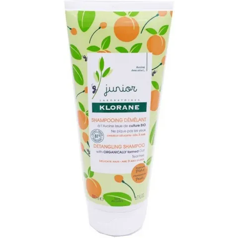 Klorane Junior Champú de Melocotón 200 ml – imagen 4