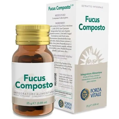 Forza Vitale Compuesto Fucus Ecosol 60 comp – imagen 3