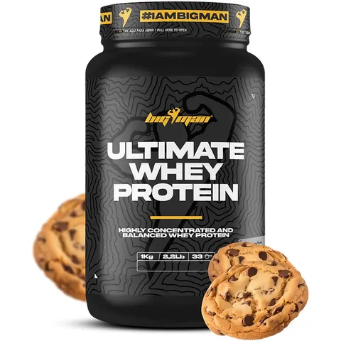 Bigman ultimate whey 1 kg cookies – imagen 3