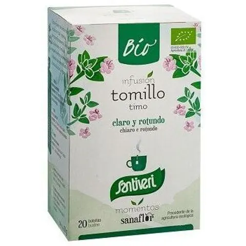 Santiveri Tomillo Infusión 20 Bolsitas – imagen 3