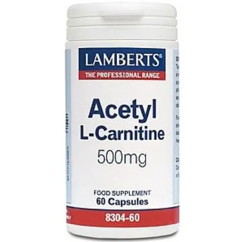 Lamberts l acetil carnitina 60cap. – imagen 4