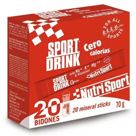 NutriSport Zero Calorías Limón 20 Sticks – imagen 3