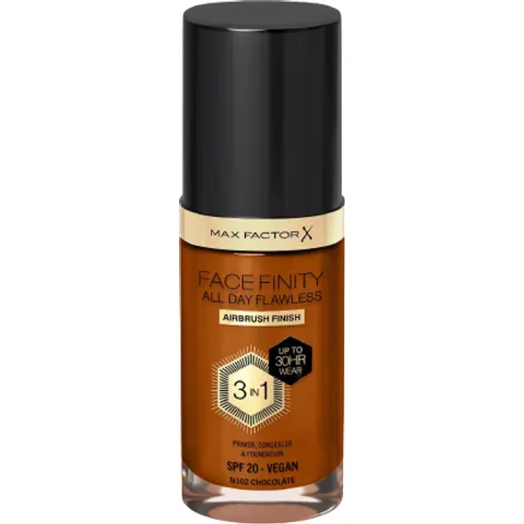 Max Factor Facefinity 3 in 1 Primer Concealer & Foundation N102 – imagen 2