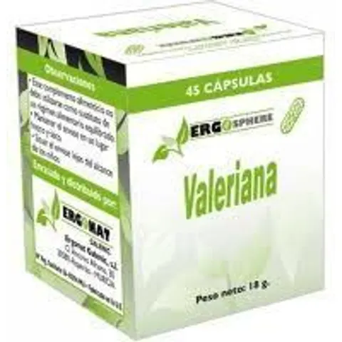 Ergonatural Valeriana 45 caps – imagen 3