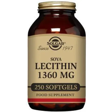 Solgar Lecitina 1360mg 100 Perlas – imagen 5