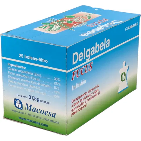 Macoesa Delgabela Fucus 25 Bolsitas – imagen 3