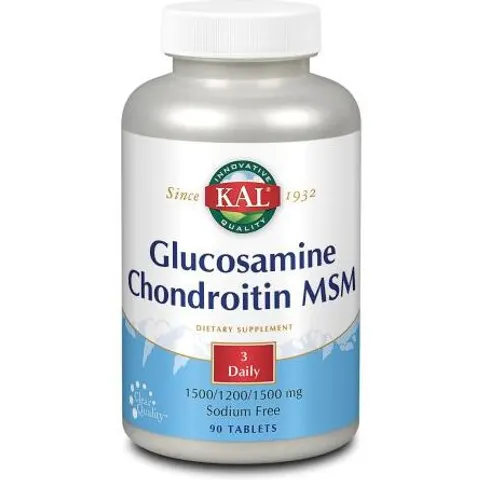 KAL Glucosamina Condroitina MSM 90comp – imagen 4