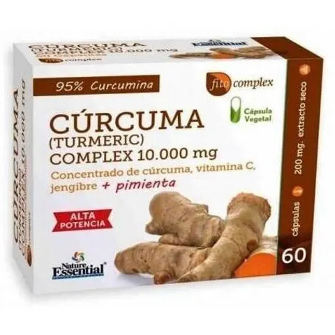 Nature Essential Cúrcuma Complex 60caps – imagen 5