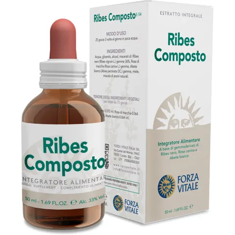 Forza Vitale Ribes Composto Extracto 50 ml – imagen 2