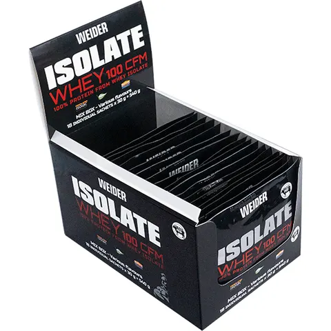 Weider Isolate Whey 18 x 30 gr – imagen 2