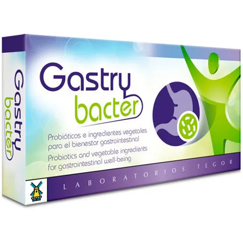 Laboratorios Tegor Gastrybacter 40 Cápsulas – imagen 3