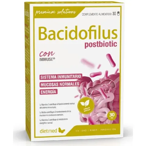 DietMed Bacidofilus Postbiotic 30caps – imagen 3