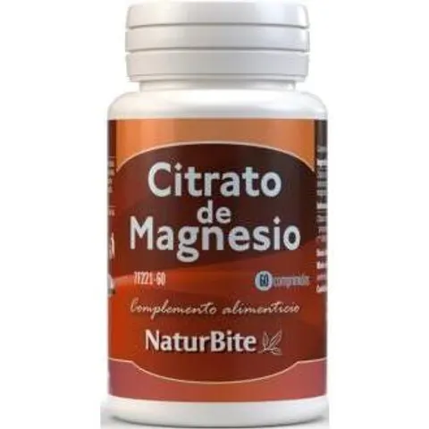 Naturbite Citrato de Magnesio 60comp – imagen 4