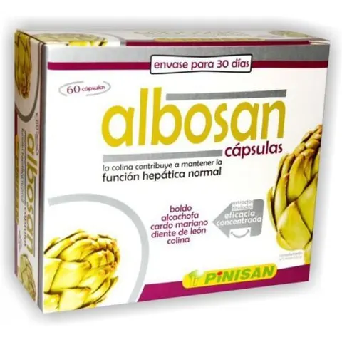 Pinisan Albosán 60 caps – imagen 4