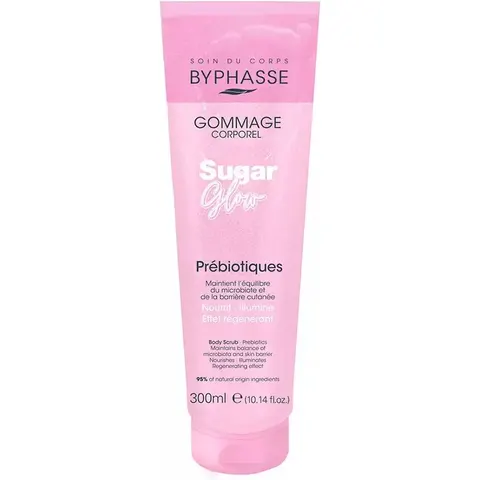 Byphasse Sugar Glow exfoliante corporal prebiótico 300 ml – imagen 2