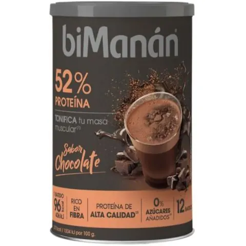 biManán Batido Proteína Chocolate 12 Dosis – imagen 2