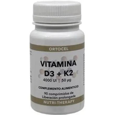 Ortocel nutri-therapy vitamina d3+k2 90 comp – imagen 3