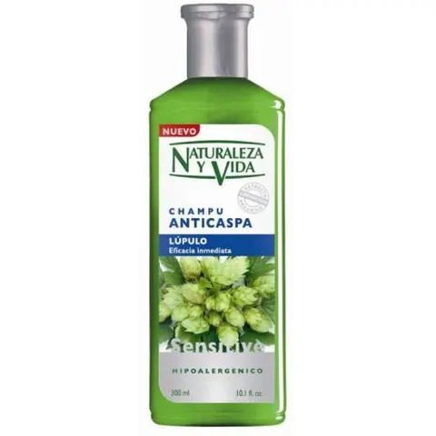 Naturvital Champú Sensitive anticaspa 300 ml – imagen 5