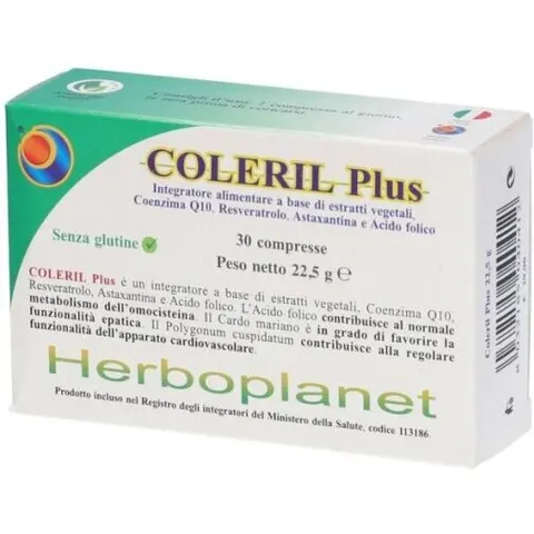 Herboplanet Coleril Plus 30Cpr – imagen 3