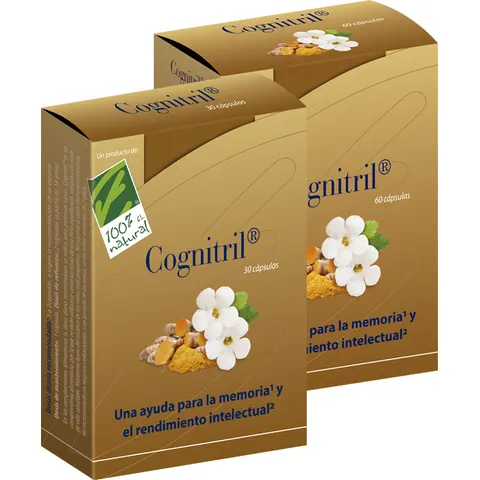 100% Natural Cognitril 60 Cápsulas – imagen 4