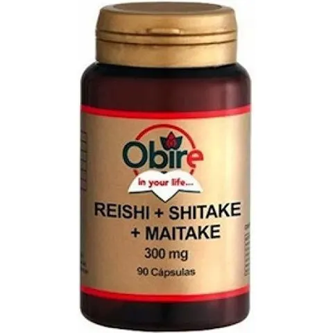 Obire reishi shitake maitake 90cap. – imagen 5