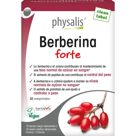 Physalis Berberina Forte 30 Comprimidos – imagen 3