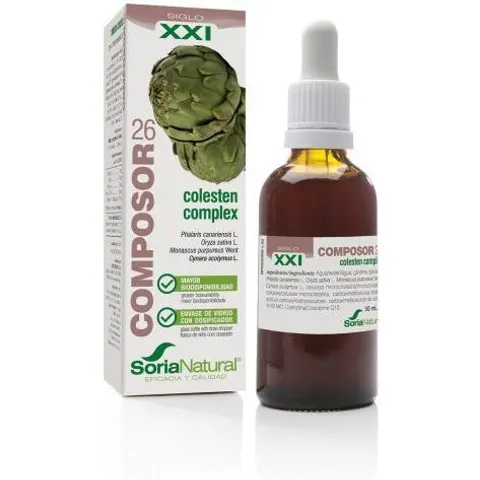 Soria Natural Composor 26 - Colesten Complex 50ml – imagen 4