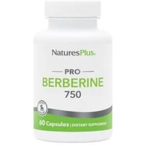 NaturesPlus Pro Berberina 750 mg 60 Cápsulas – imagen 3