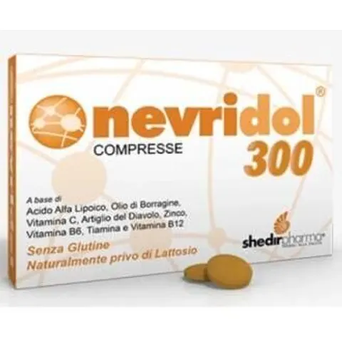 SHEDIR PHARMA Nevridol 300 30comp – imagen 4