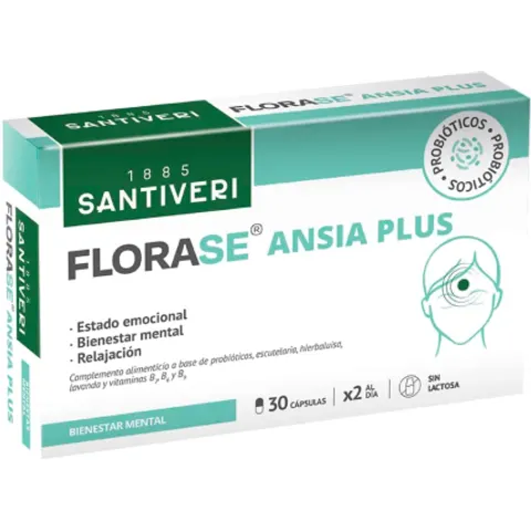 Santiveri Florase Ansia Plus 30 Cápsulas – imagen 4