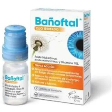 Bañoftal Solución Triple Action para Ojos 10 ml – imagen 3