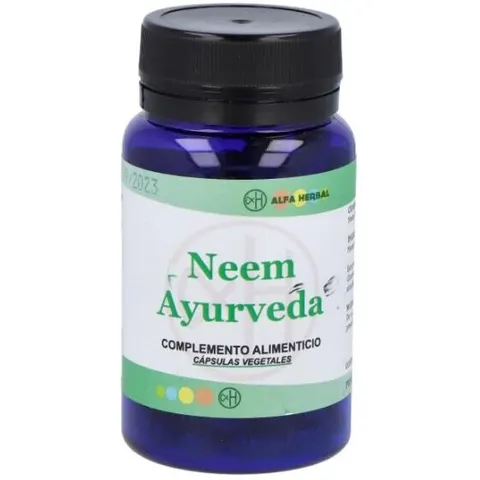 Alfa herbal neem ayurveda 60cap. – imagen 4