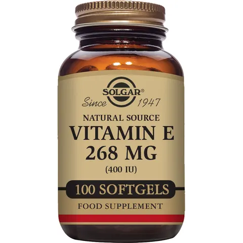 Solgar Vitamina E 400 UI 268 mg 100 Cápsulas – imagen 5