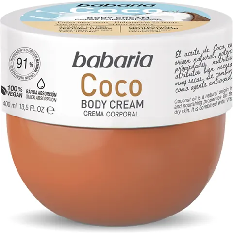Babaria Crema Corporal Coco 400ml – imagen 3