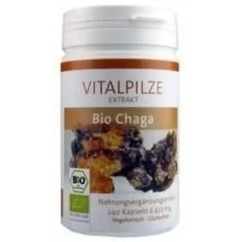 Pilze Wohlrab Biochaga 60 Cápsulas – imagen 3