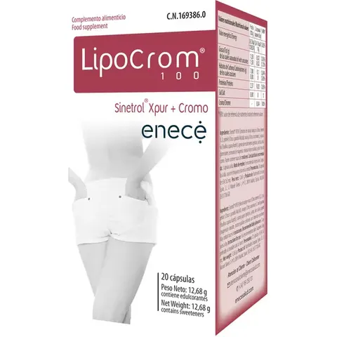 Enecé Lipocrom 100 20 Cápsulas – imagen 3