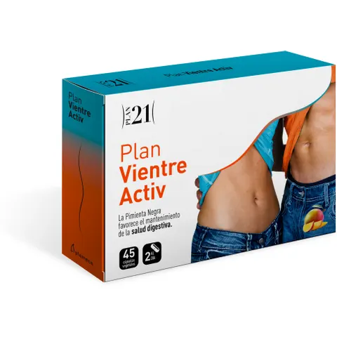 Plameca Plan Vientre Activ 45 Cápsulas Vegetales – imagen 2