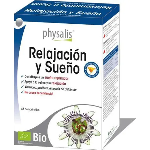 Physalis Relax Y Sueño 45 Tabs – imagen 4