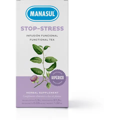 Manasul Stop Stress 25 Sobres – imagen 2
