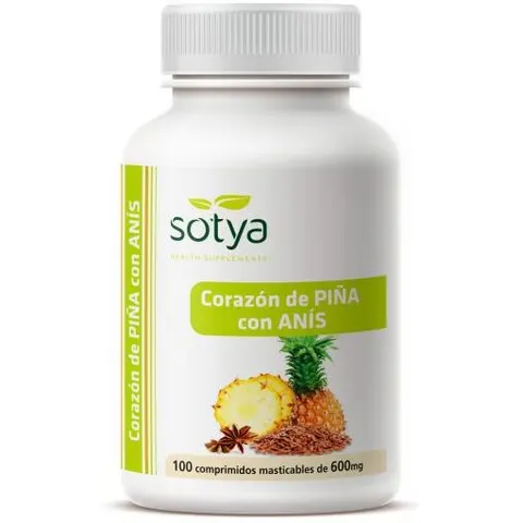 Sotya piña masticable 100comp. – imagen 3