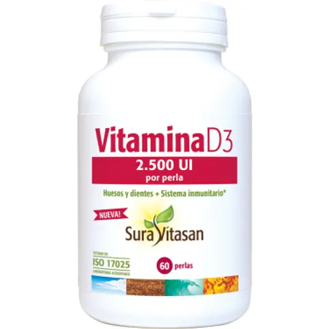 Sura vitasan vitamina d3 2.500ui 60perlas. – imagen 4
