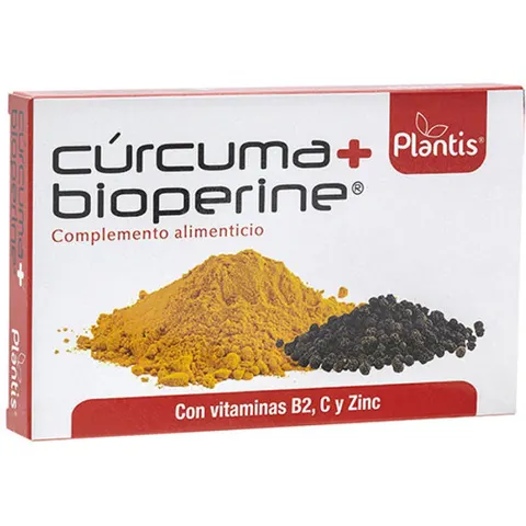 Plantis Cúrcuma + Bioperine 60 Cápsulas – imagen 3